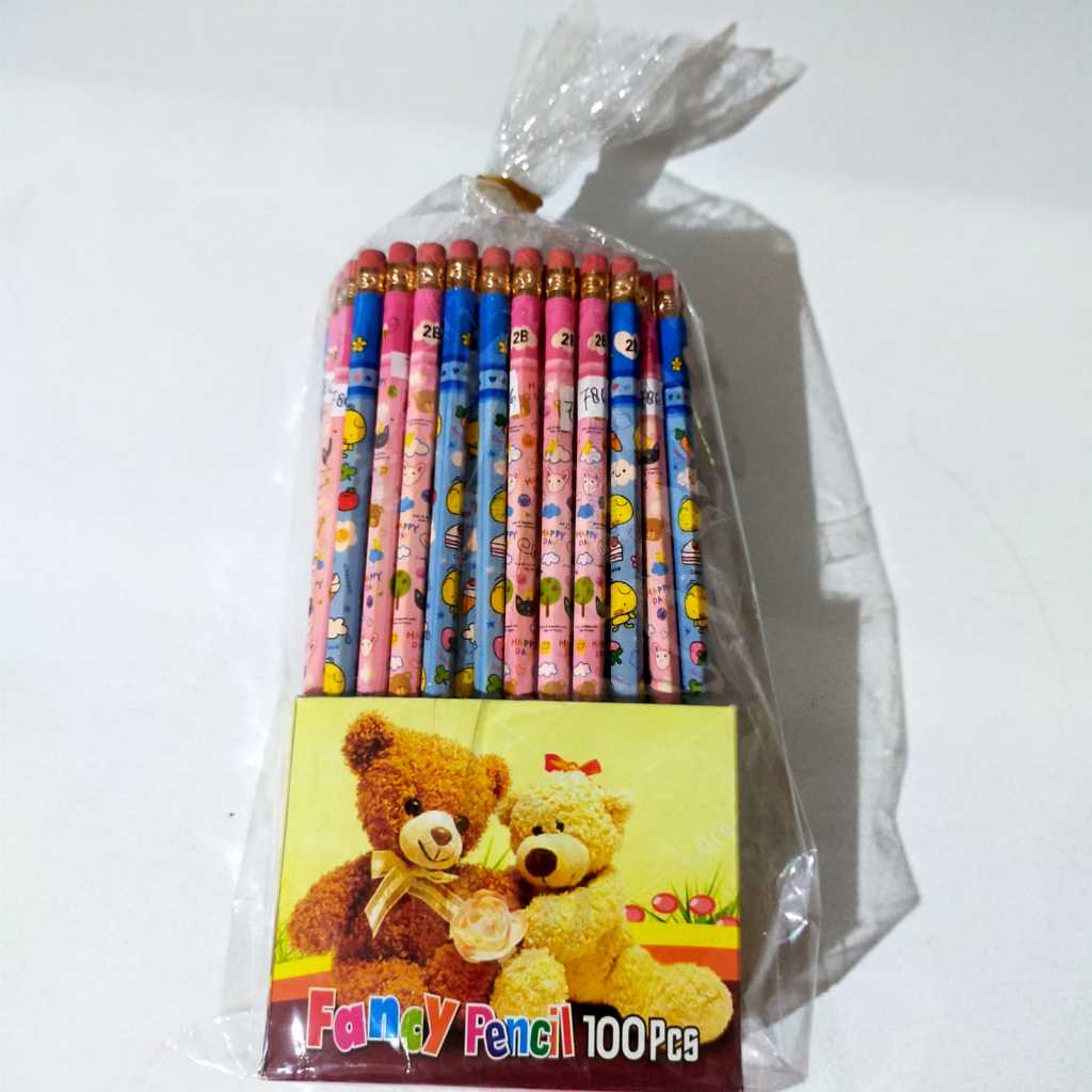 

Pensil 2B Karakter (786) / Pensil Kayu HB Fancy Kartun Lucu / Pensil Kayu HB Fancy