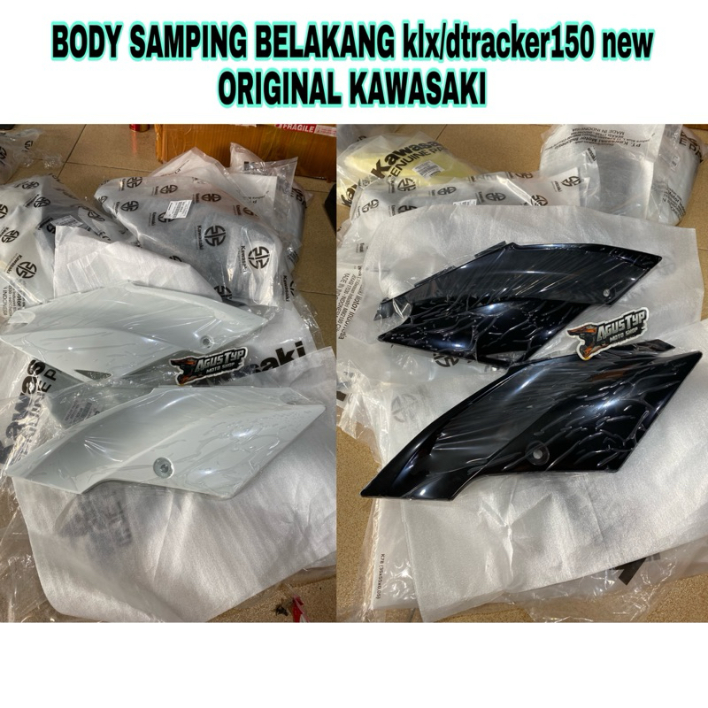body samping belakang klx/dtracker 150 new bf original kawasaki
