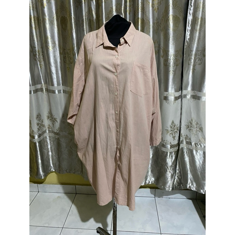 PRELOVED BNB40 HARAP BACA DESKRIPSI - Dress THIS IS APRIL ORI Bigsize Dress Bigsize Preloved/dress T