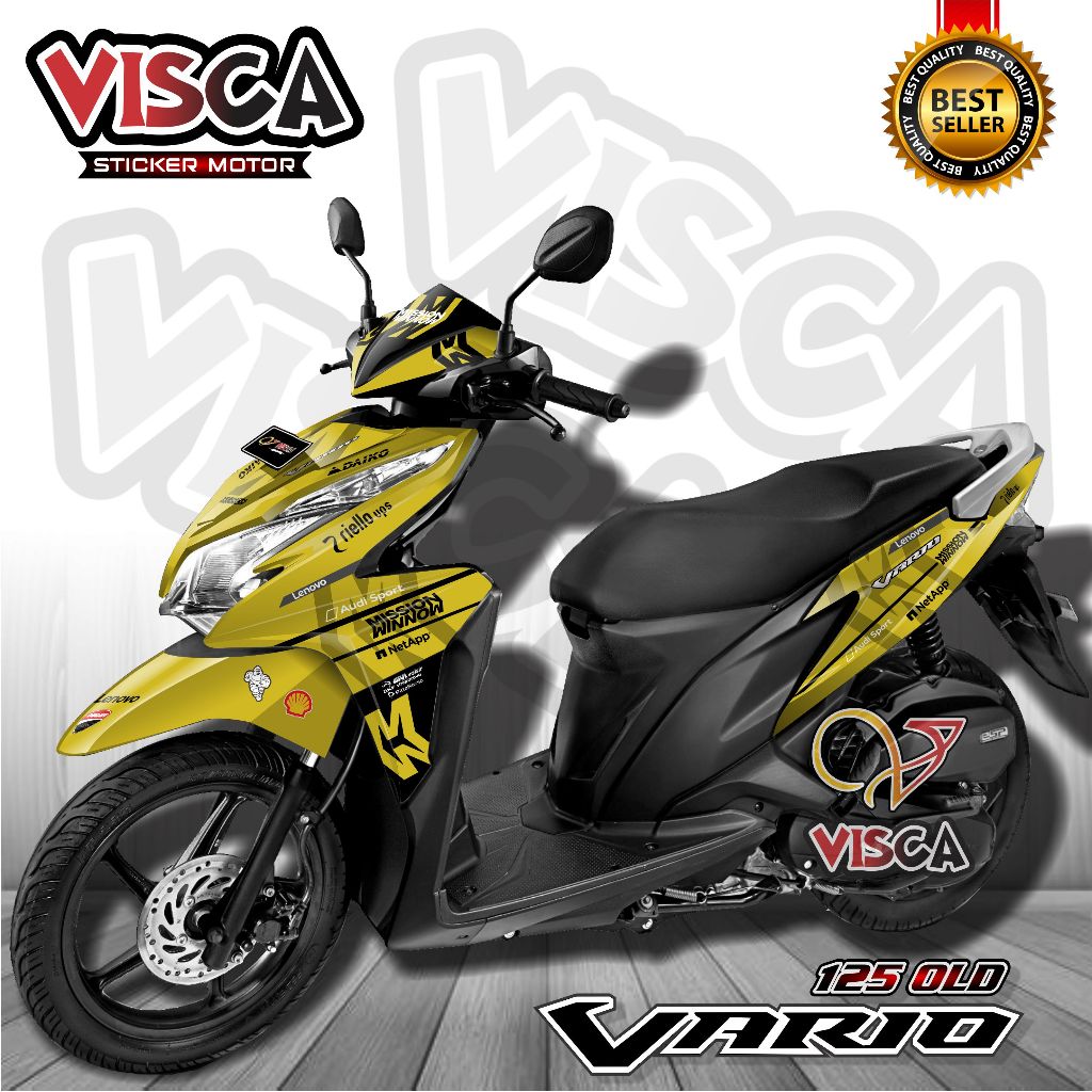Decal Vario 125 Old Full Body Stiker Vario 125 Old Keren Full Body Striping Vario 125 Old Full Body 