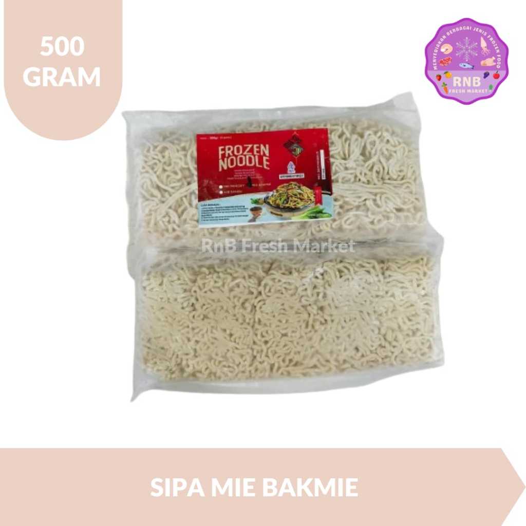 

Sipa Mie Bakmie Netto 500 Gram