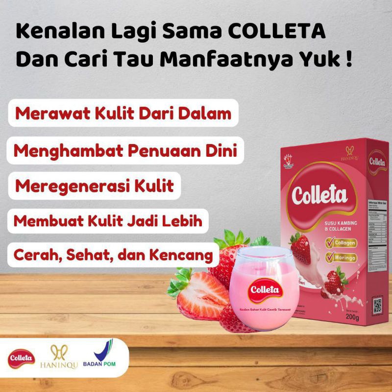 

Susu Etawa Perawatan Kulit Colleta