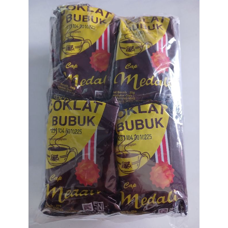 

Coklat bubuk Medali Sachet 25 gram