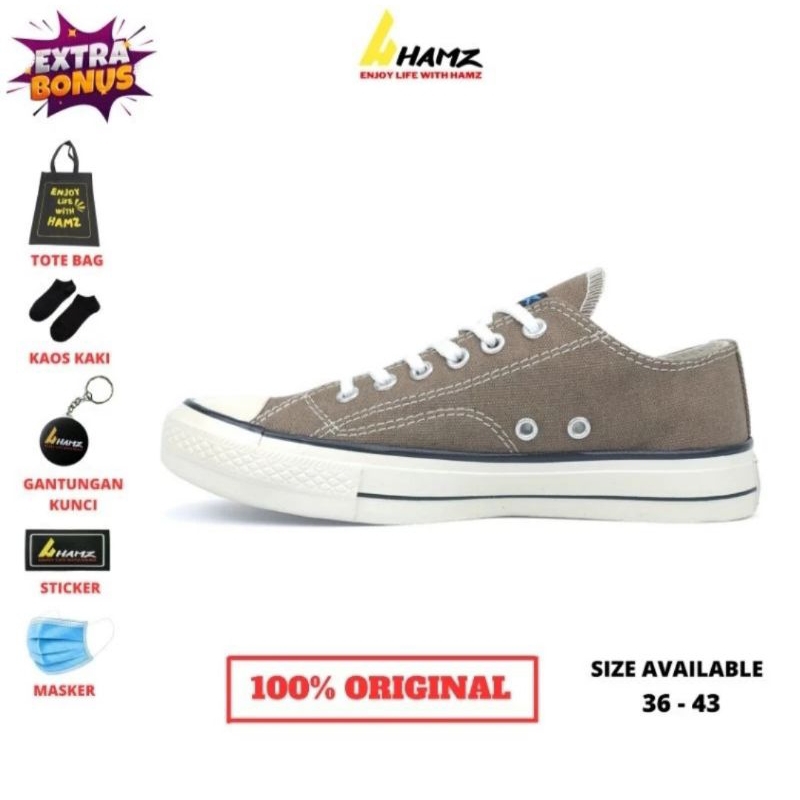sepatu Converse 70s Low Brown Mocca Sneakers Pendek Premium Coklat High Quality