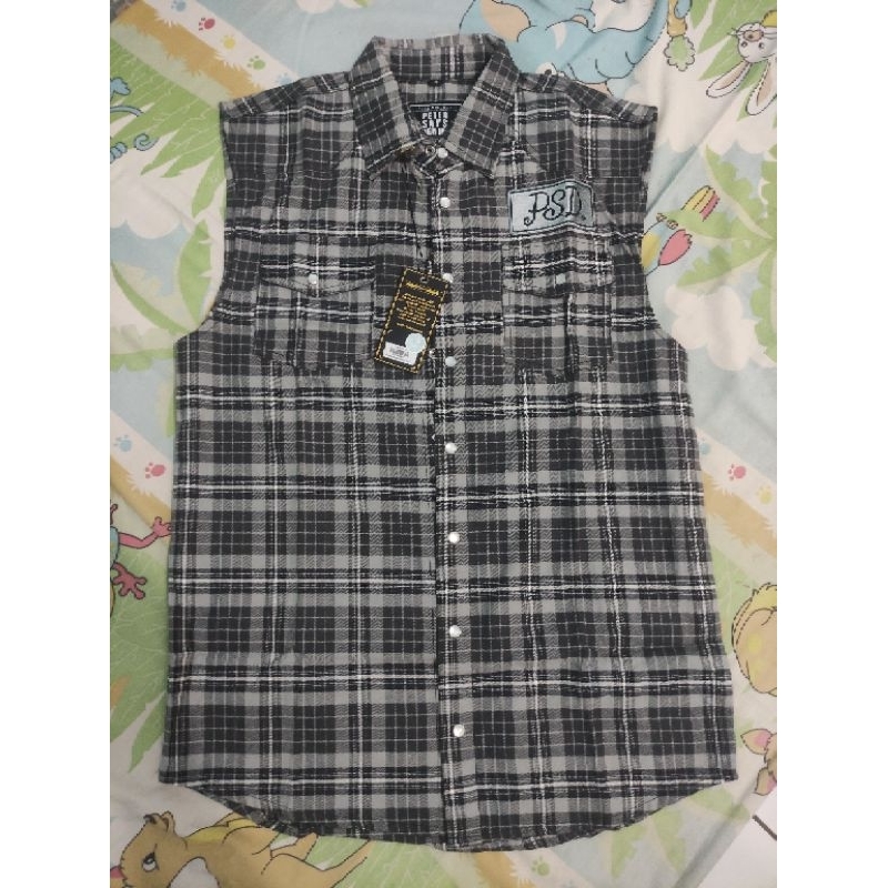 VEST ORIGINAL BRAND PETER SAYS DENIM SQUATTER || ROMPI MURAH ORIGINAL