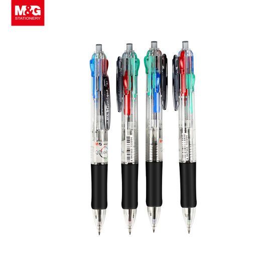 

M&G BALLPOINT ABP80371 0.7MM 4 COLOR - BLACK/BLUE/RED/GREEN