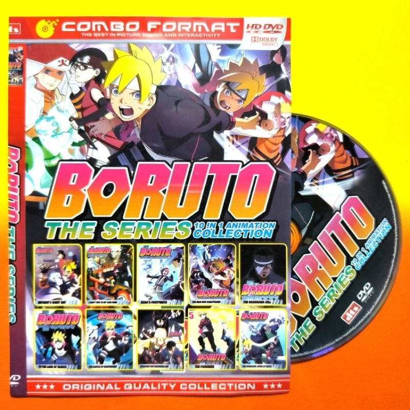 KASET DVD BORUTO NARUTO SHIPPUDEN
