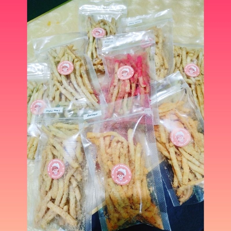 

Stik Bawang aneka rasa | camilan ringan stik bawang