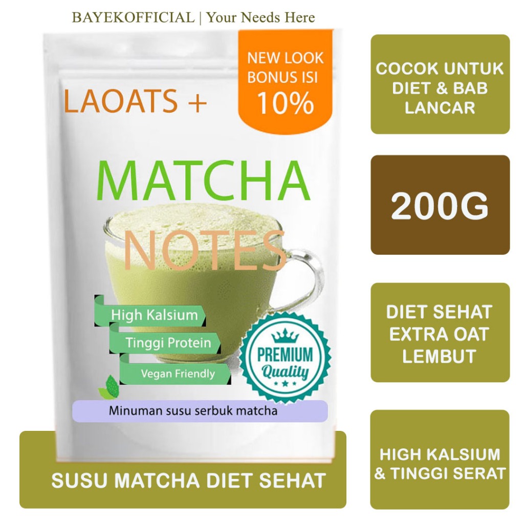 

Bubuk Matcha Pelangsing Badan Susu Diet Pengganti Makan Penurun Berat Badan Matcha Powder Penurun Berat Badan Laoats