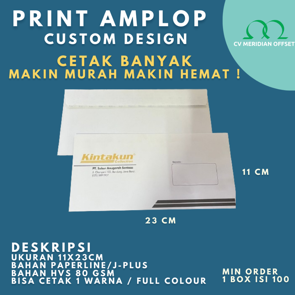

Cetak Amplop custom Print Amplop custom murah bahan paperline