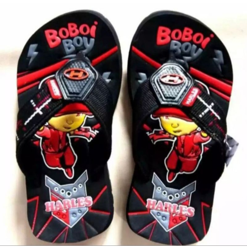 sandal HARLES karakter Boboiboy