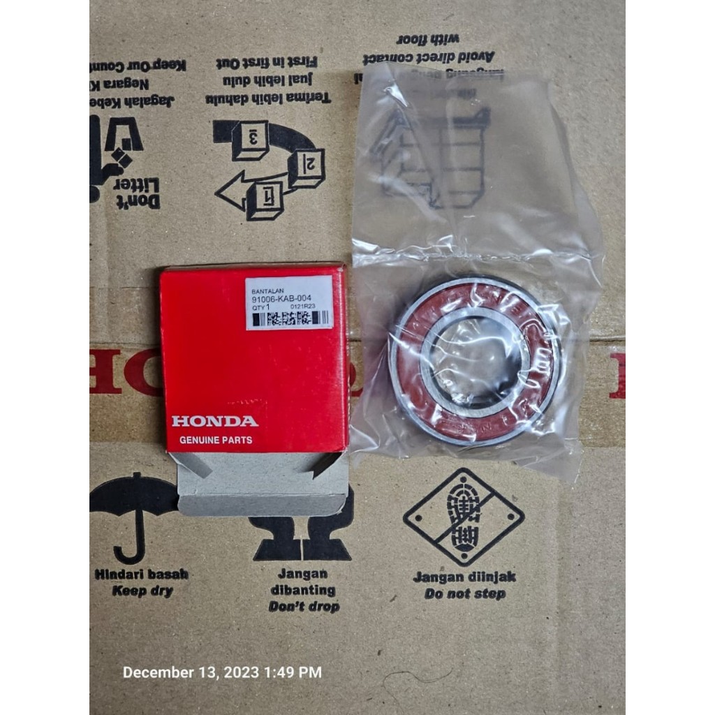 Bearing Roda Belakang – PCX, BeAT , Scoopy, Vario 110 - 91006KAB004