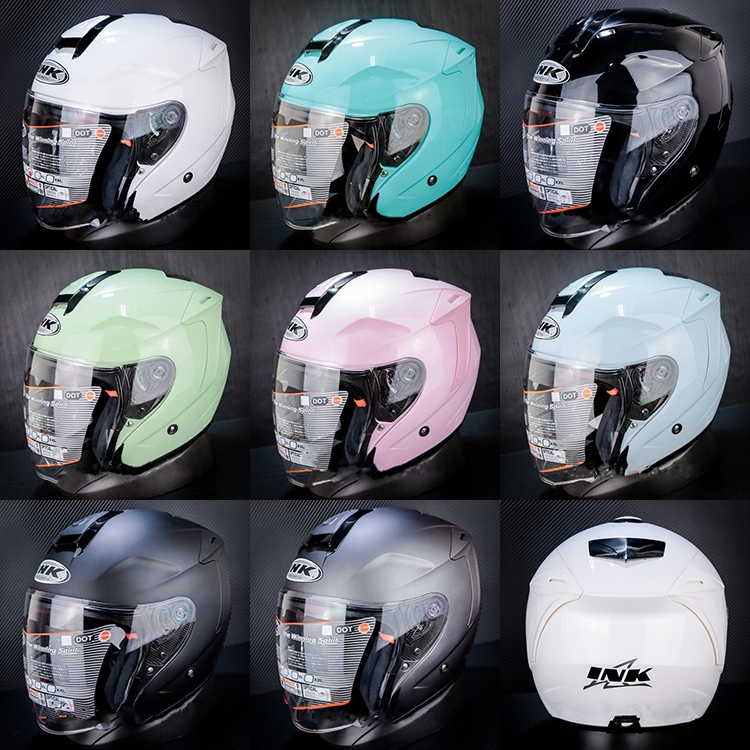 HELM INK DYNAMIC SOLID DINAMIC ORIGINAL SINGEL VISOR