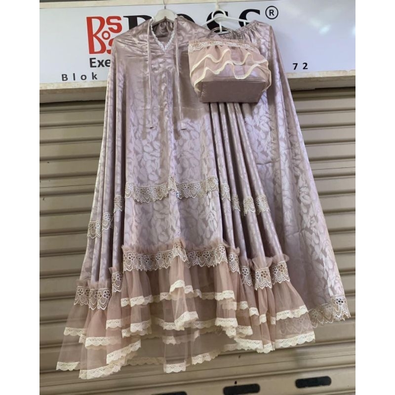 mukena zivana  armaany jacquard