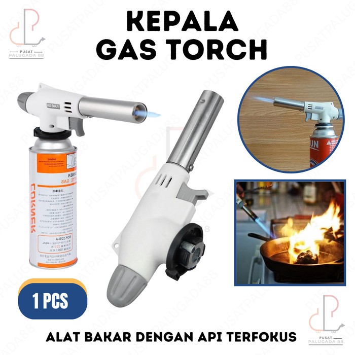 Kepala Torch Gas - Flame Gun Portable Pemantik Korek - Alat pemantik GAS portable