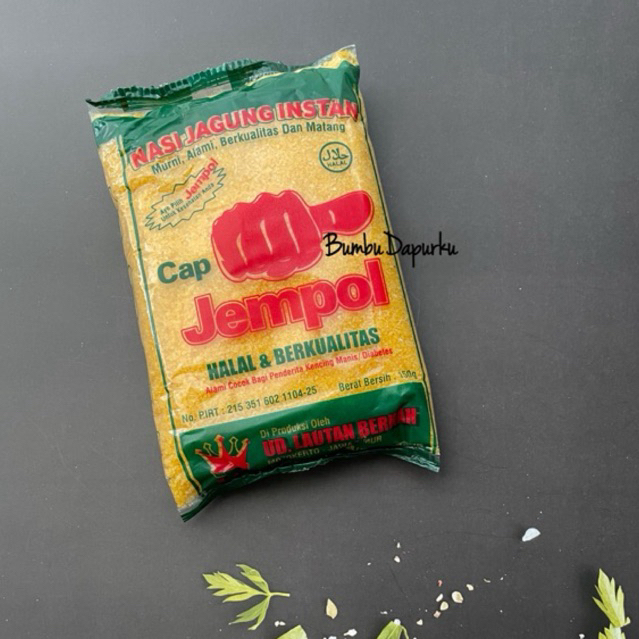 

(1pc x 150gr) NASI JAGUNG BERAS JAGUNG INSTANT CAP JEMPOL (MPOK)