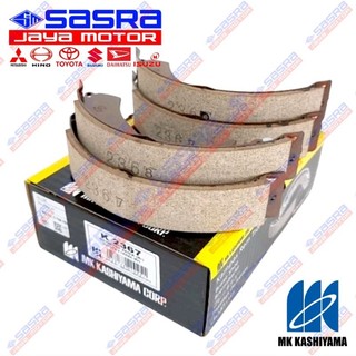 Brake Shoe RR AVANZA/XENIA 2003-2021 MK Kashiyama - Kampas Rem Belakang KUNING - MKK.K2367