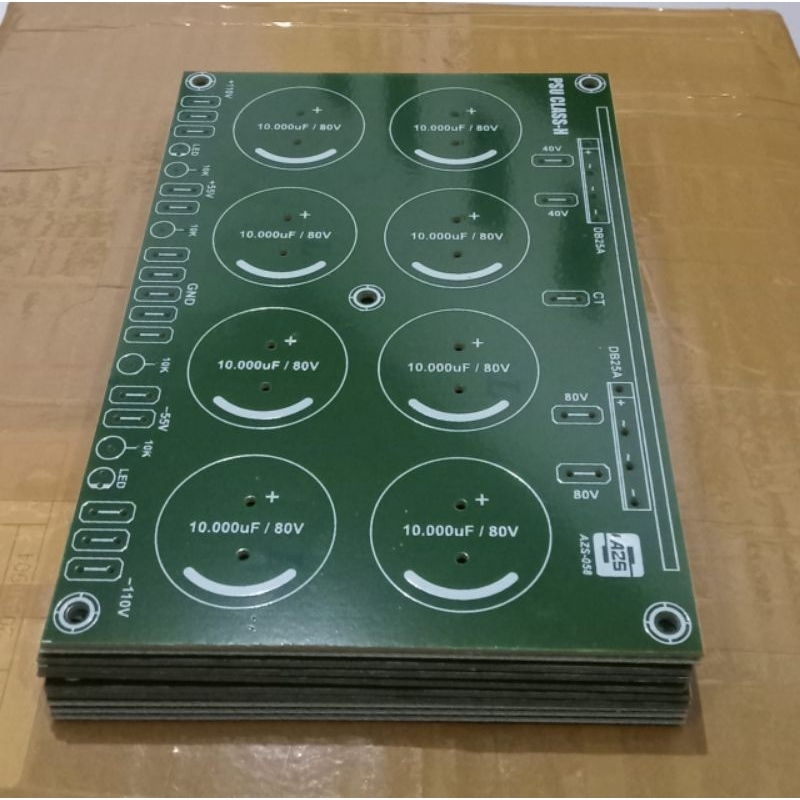 PCB PSU Class H 8 Elco