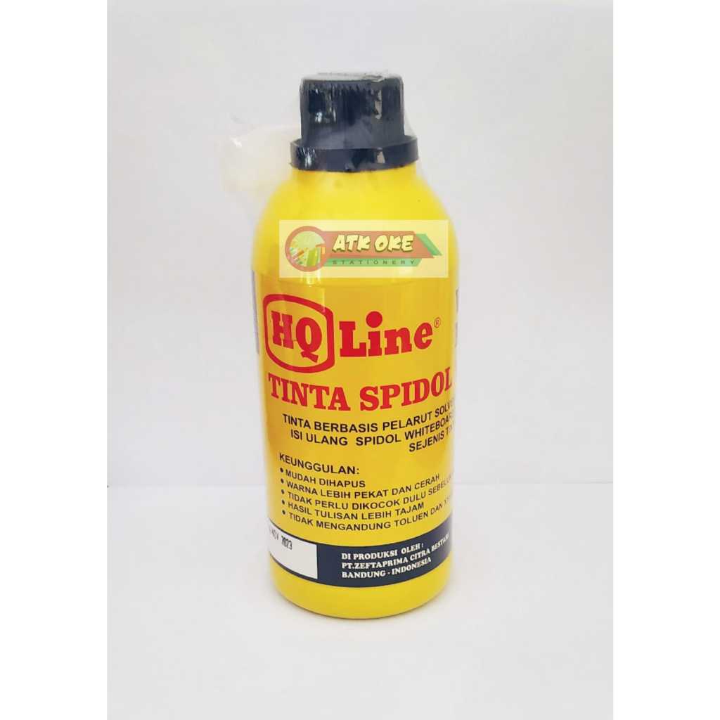 

HQ Line Tinta Spidol Whiteboard Hitam 500ML