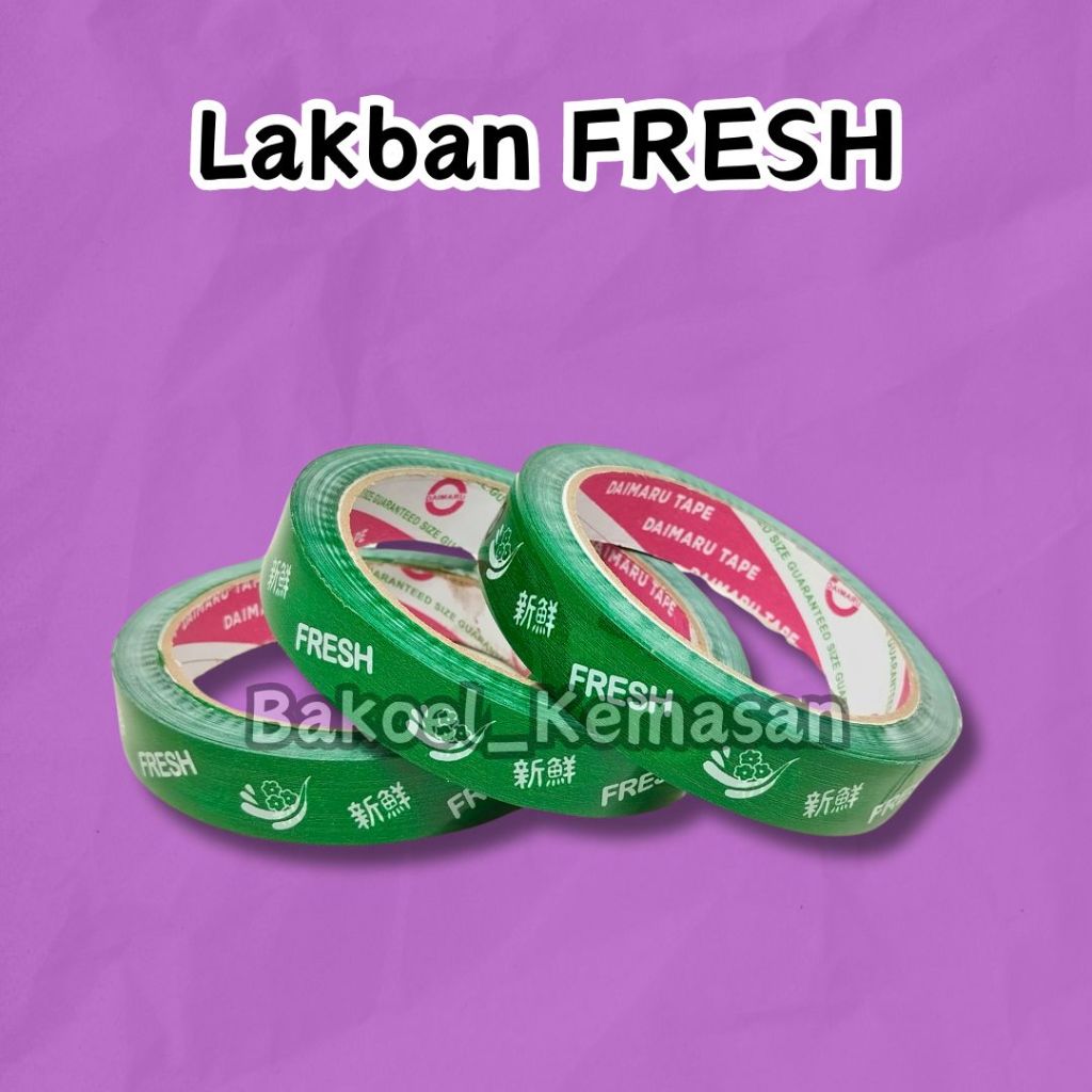 Lakban Sayur - Lakban Fresh  Vegetable - Isolasi Sayur Daimaru - Lakban Buah