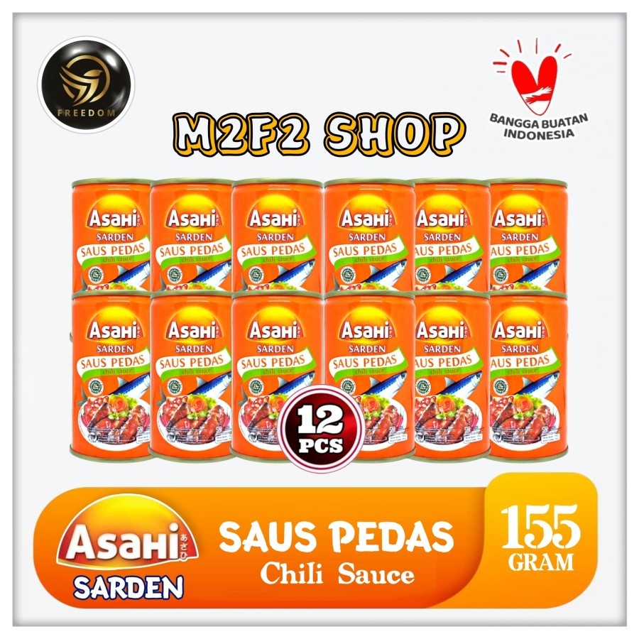 

Ikan Sarden ASAHI Sardines Dalam Saus Pedas - 155 gr (Kemasan 12 Pcs)