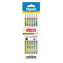 

AGATIS PENSIL 2B NEOPEX HEXAGONAL GRAPHITE SET 6 PCS (POLYBAG)