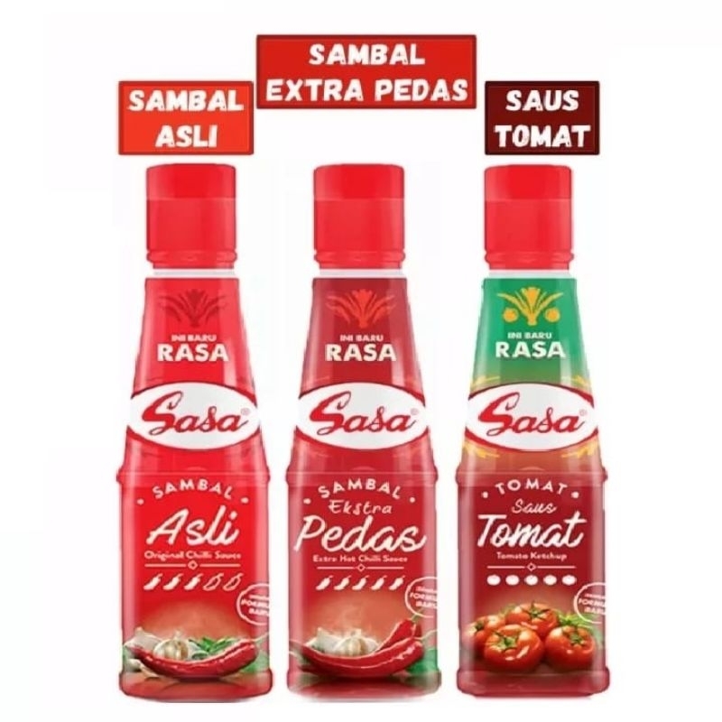 

Sasa Saus Tomat & Sambal 135ml All Variant