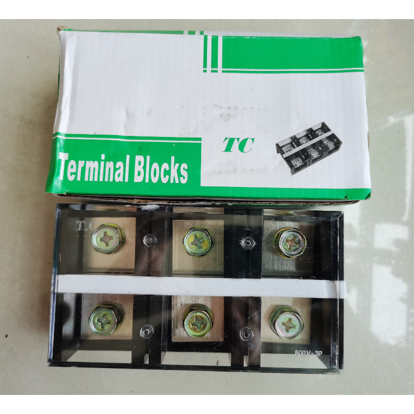 Terminal Block Kaca TC-4003 - Terminal Block 400A 3P Berkualitas
