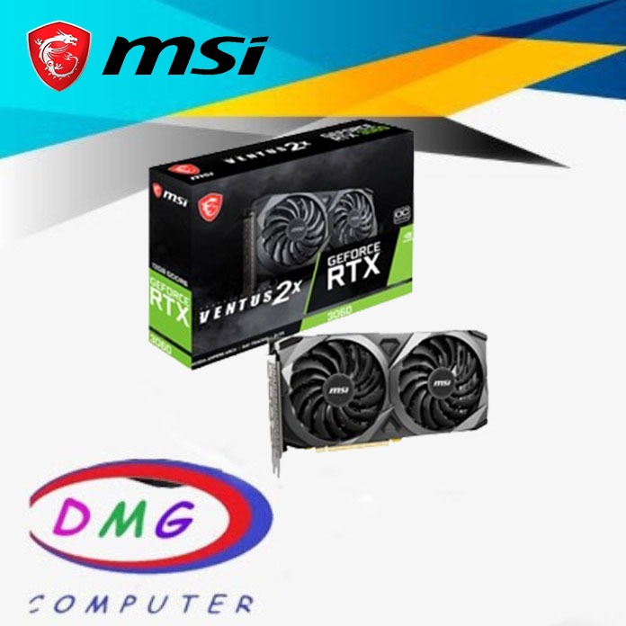 MSI GeForce RTX 3060 VENTUS 2X 12G OC DDR6 - 12GB