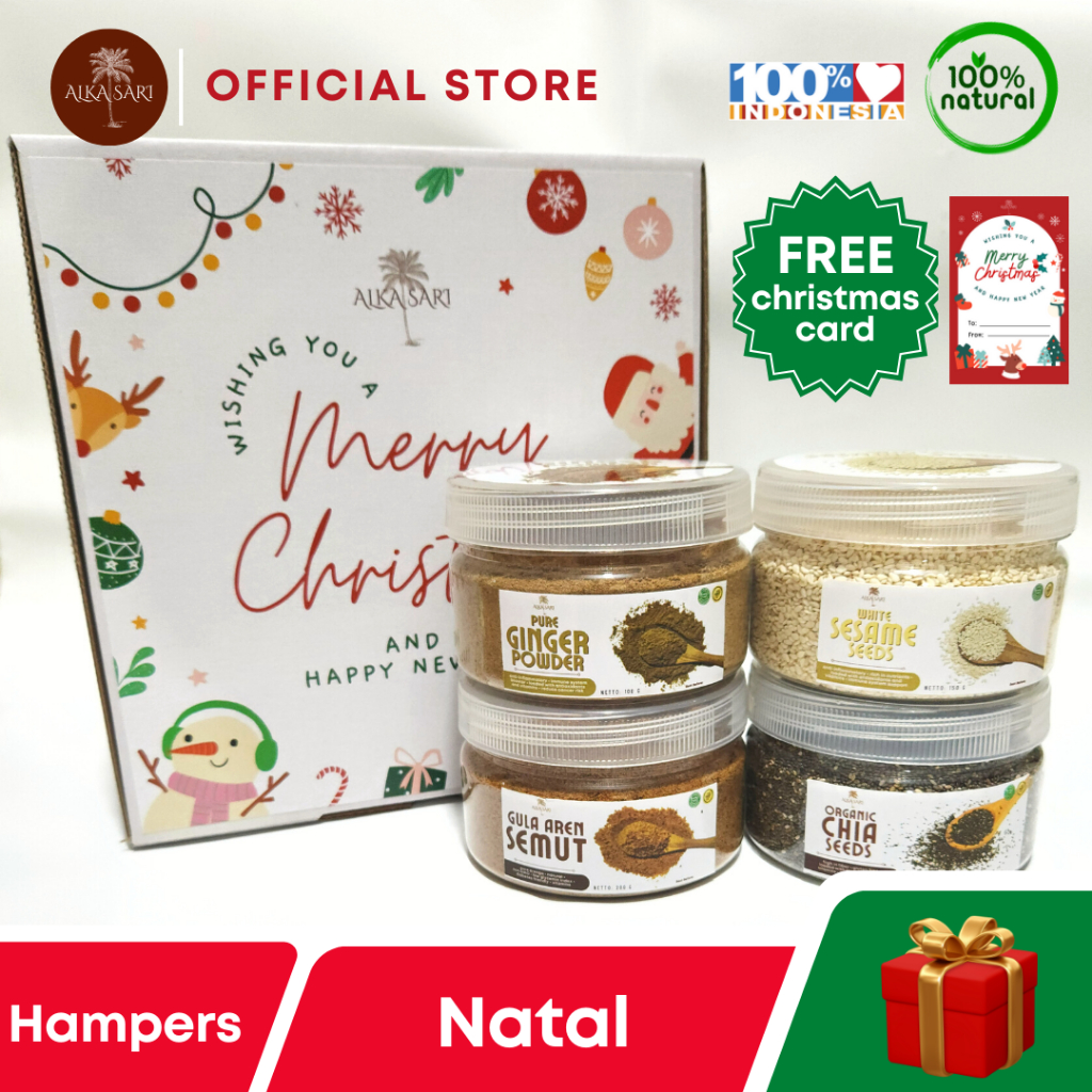 

Hampers Natal Menyehatkan / Parcel Natal Christmas Premium Alka Sari