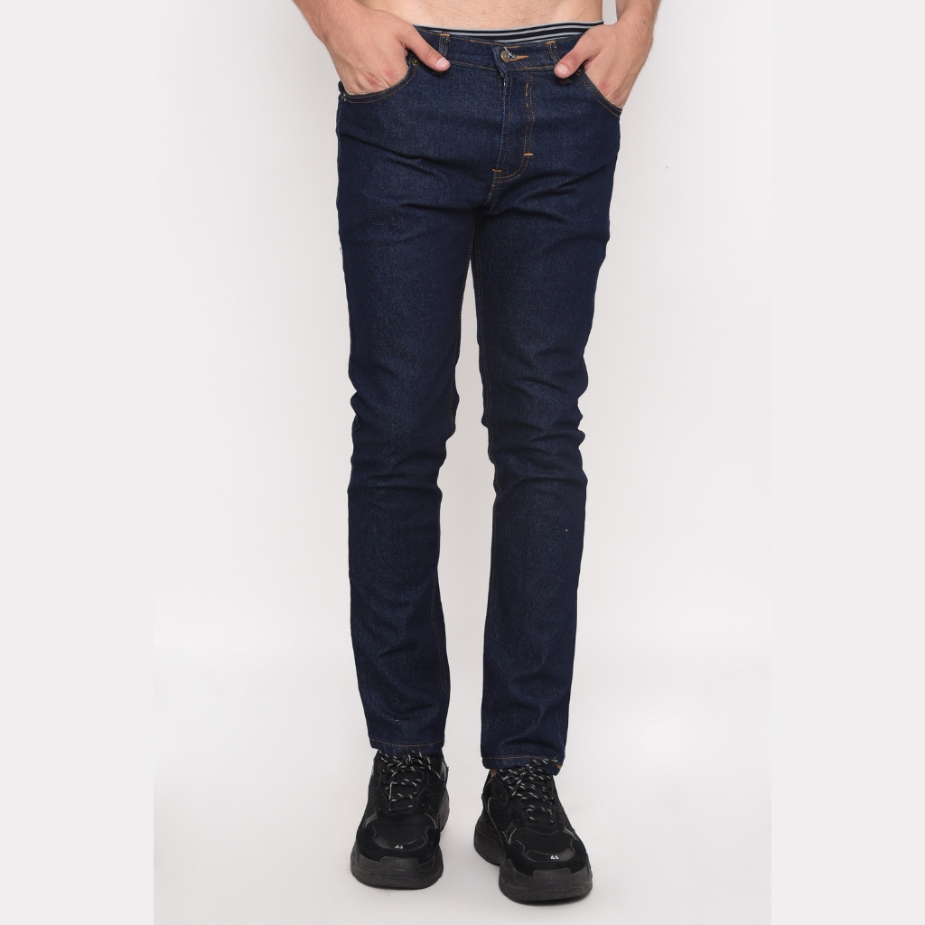CBR SIX Celana jeans pria / Celana jeans biru / Jeans reguler biru / Jeans biru USC 428