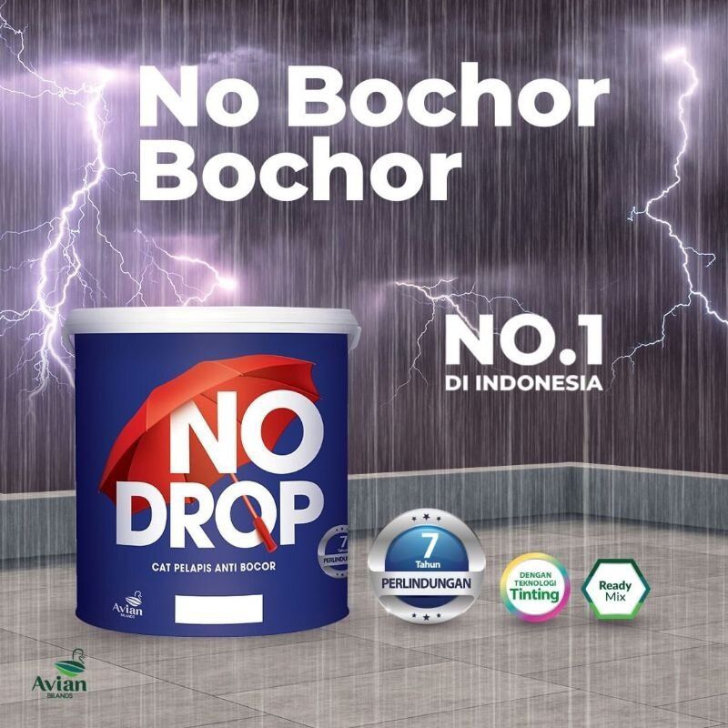 NO DROP 1KG TERMURAH Warna Putih Free Ongkir