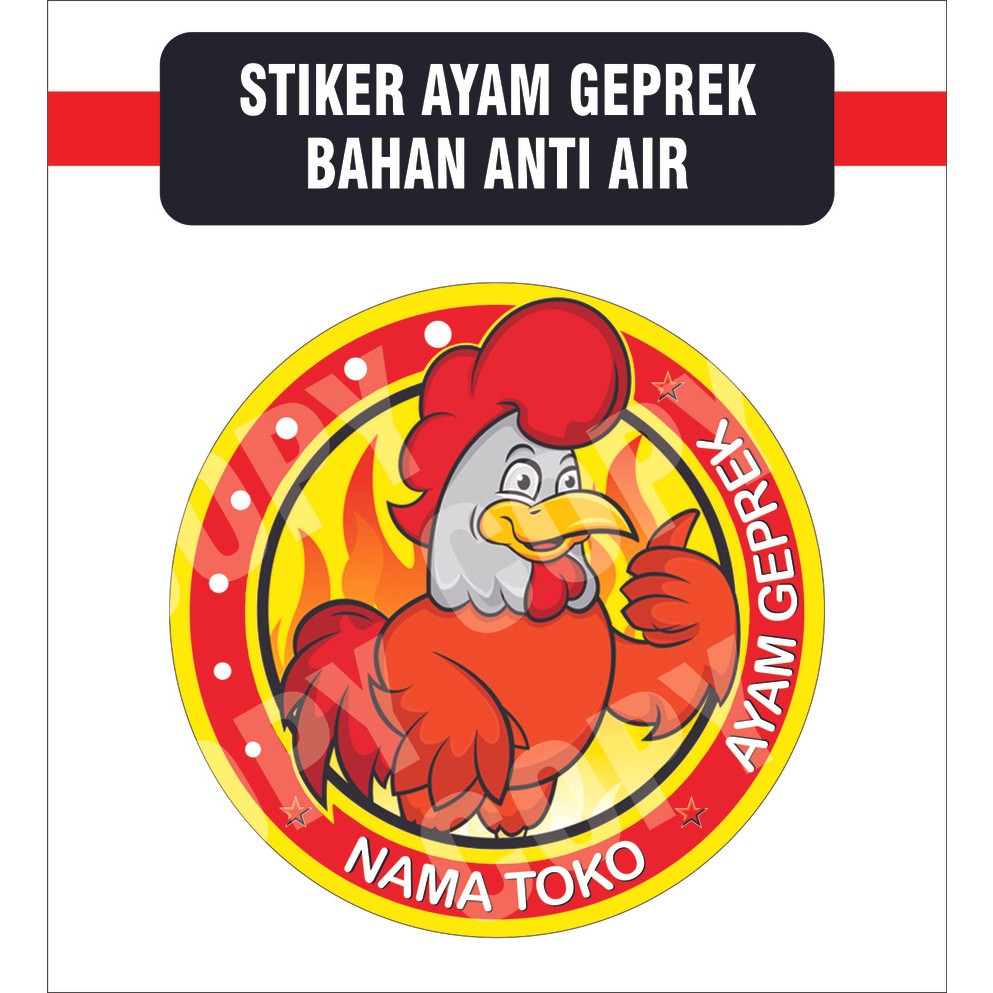 

STIKER AYAM GEPREK BULAT