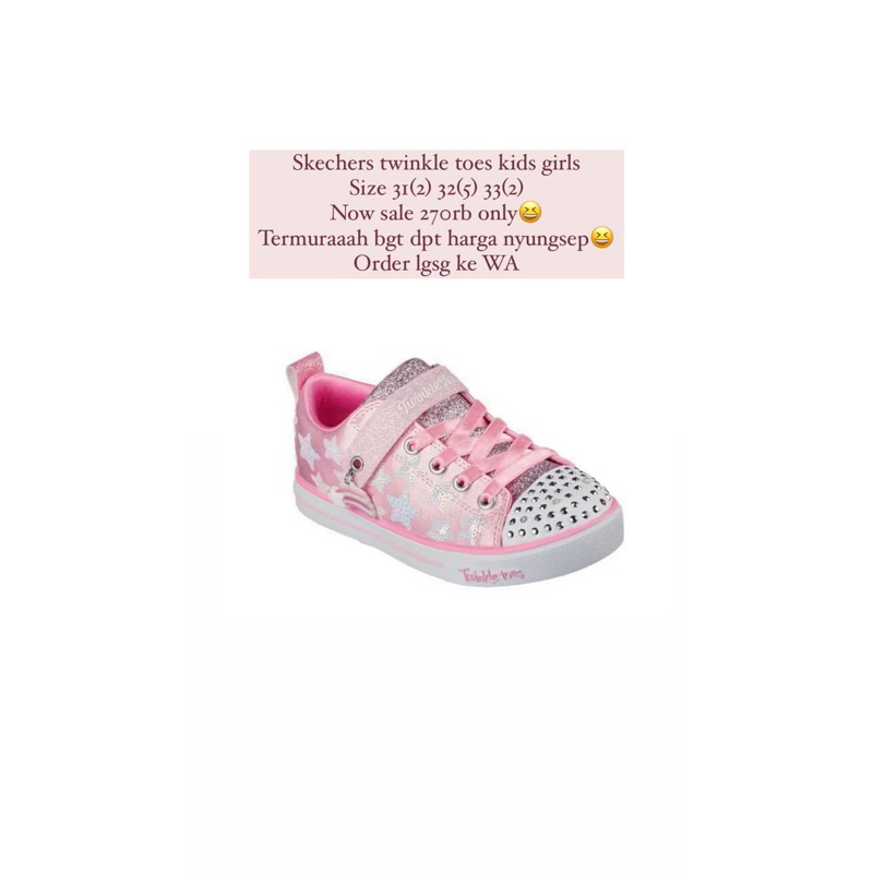 SKECHERS TWINKLE TOES KIDS