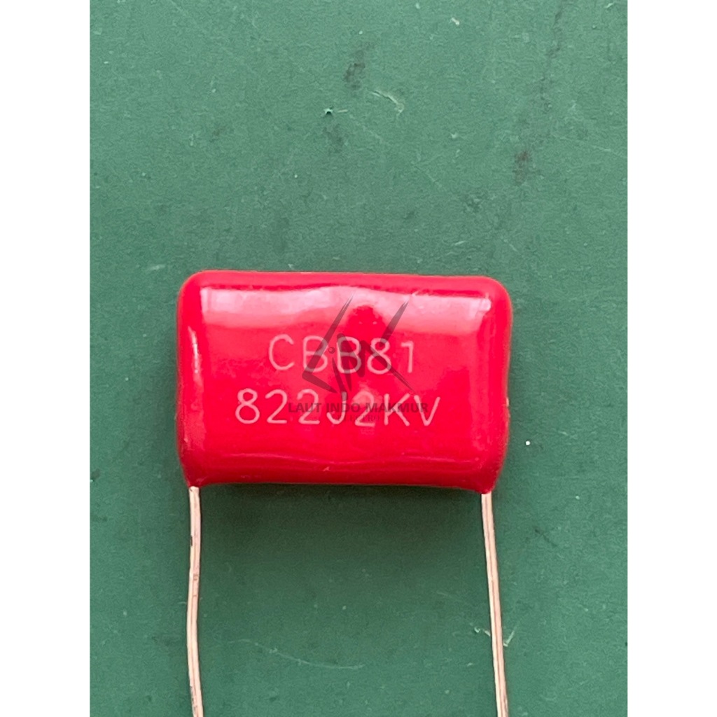 5 BUAH MILAR 822 2000V MILAR 822J 2000VOLT KAPASITOR MILAR MYLAR 822 J