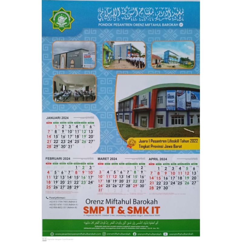 

Kalender 2024 Ponpes Orenz Miftahul Barokah