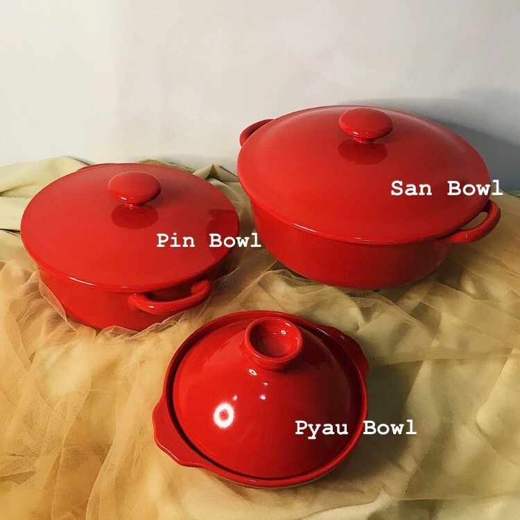 Littlezora - Casserole | Panci Keramik Porselen Porcelain Sapo Tahu | Alat Masak Dapur Casserole | T