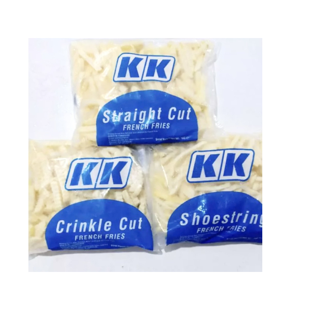 

KK Kentang Goreng Shoestring / Crinkle Cut 1 KG