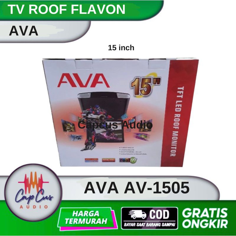 TV ROOF PLAFON MONITOR AVA 15INCH