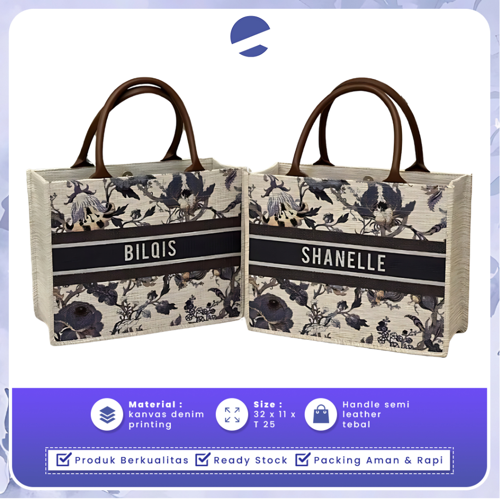 Bag Evelyn Tas Wanita Custom Waterprof Premium Souvenir Pernikahan