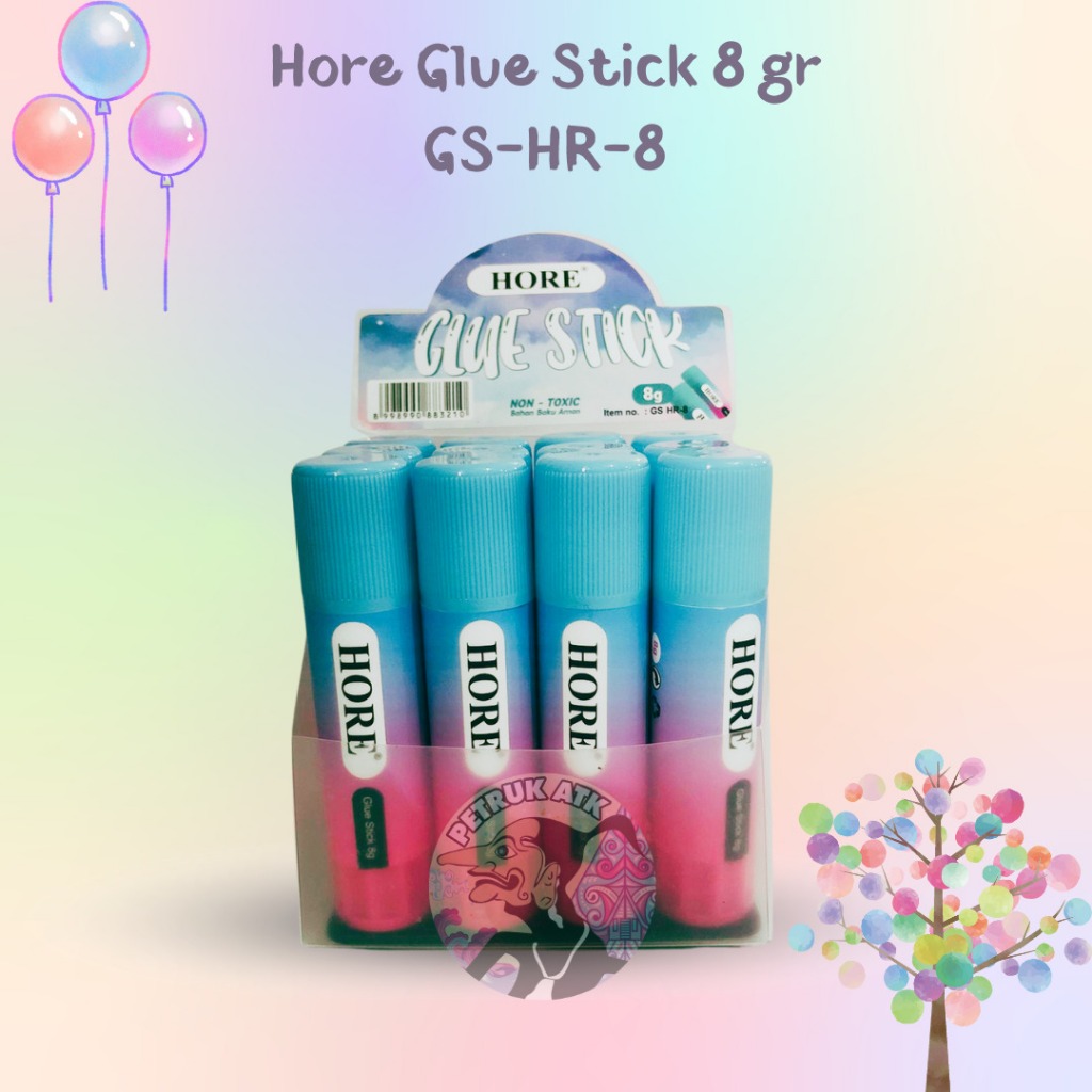 

[PCS] GLUE STICK / LEM BATANG HORE GS-HR-8 PVC 8 GRAM