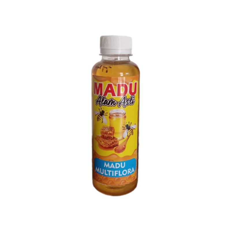 

Madu Multiflora 250 ml [100% asli tanpa campuran apapun] Garansi uang kembali.