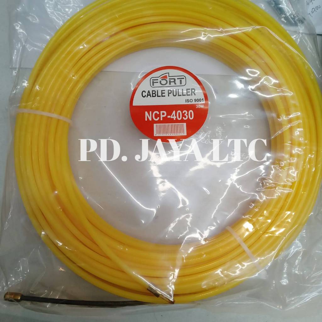 Fort Nylon Cable Puller Yellow - Penarik Kabel 30 Meter NCP-4030