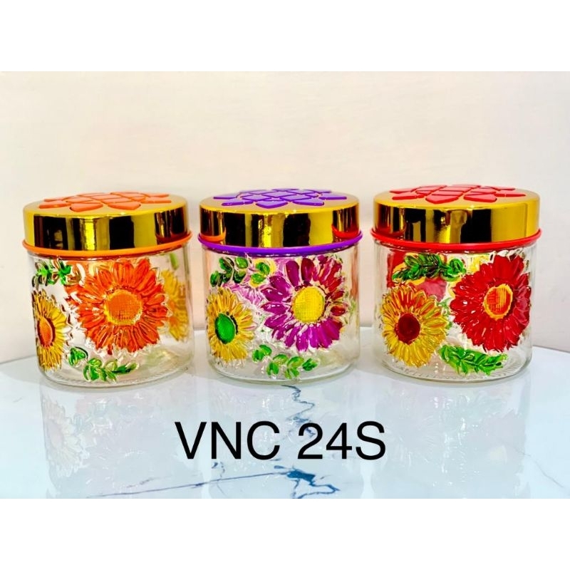 TOPLES KACA MOTIF BUNGA / TOPLES LEBARAN / TOPLES KUE / TOPLES KACA