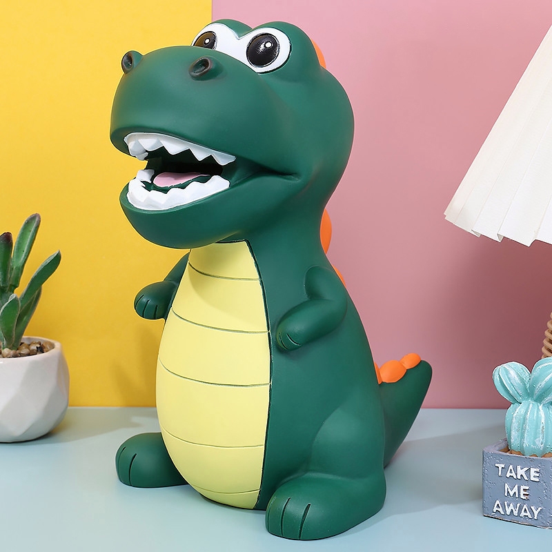 Celengan Kustom/celengan mainan dinosaurus anak-anak/celengan anti jatuh/celengan universal untuk an