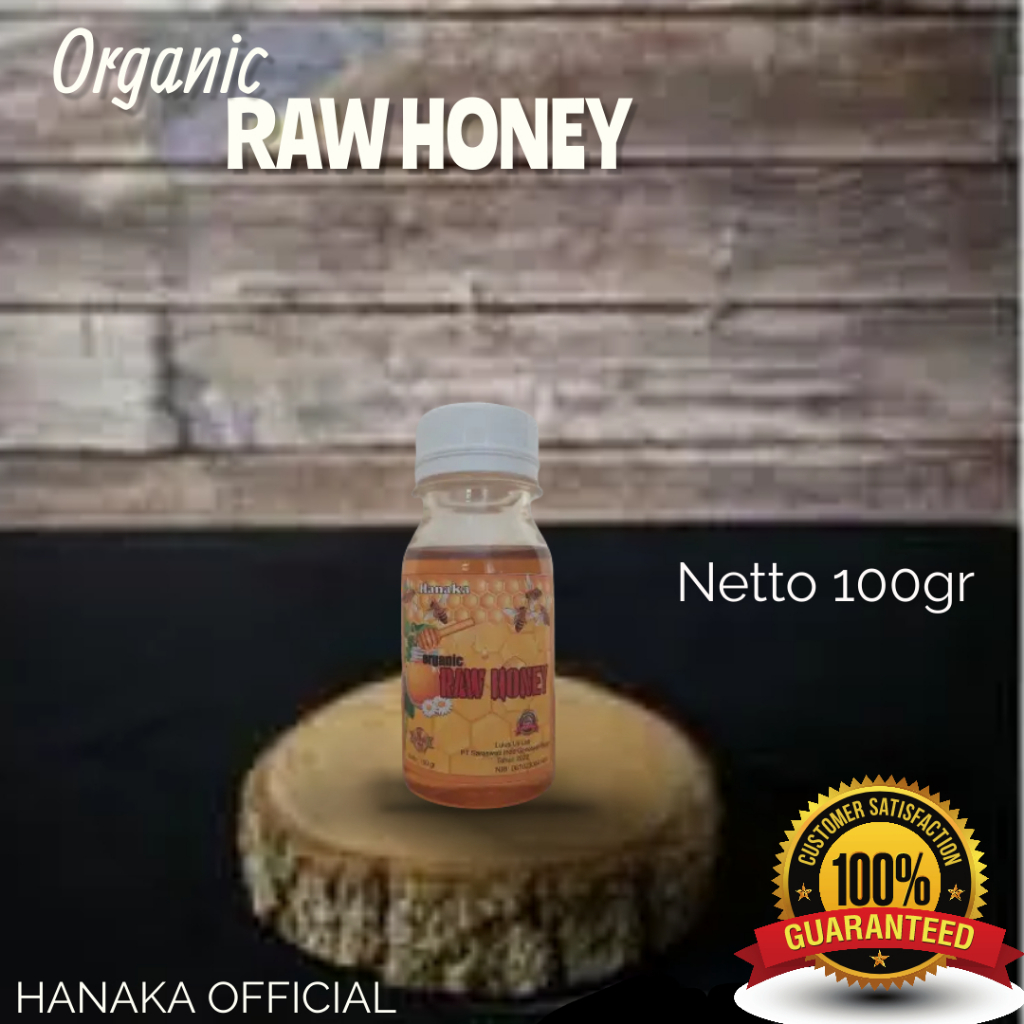 

Hanaka Organic Raw Honey 100 gr