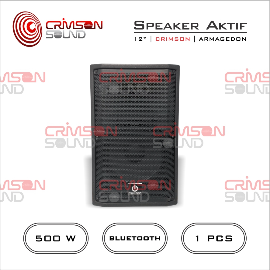 AKTIF SPEAKER 12 Inch 500 Watt CRIMSON CR 12-15 - ARMAGEDDON