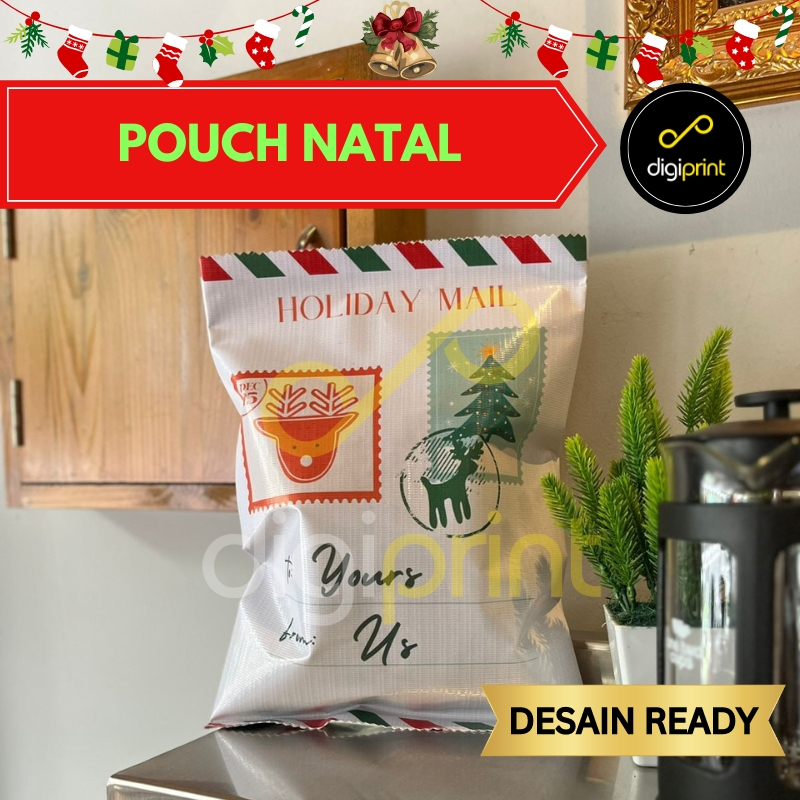

POUCH SNACK CHRISTMAS KANTONG HAMPERS NATAL FLEXY GOODIE BAG - Digiprint Jakarta Filleo Land