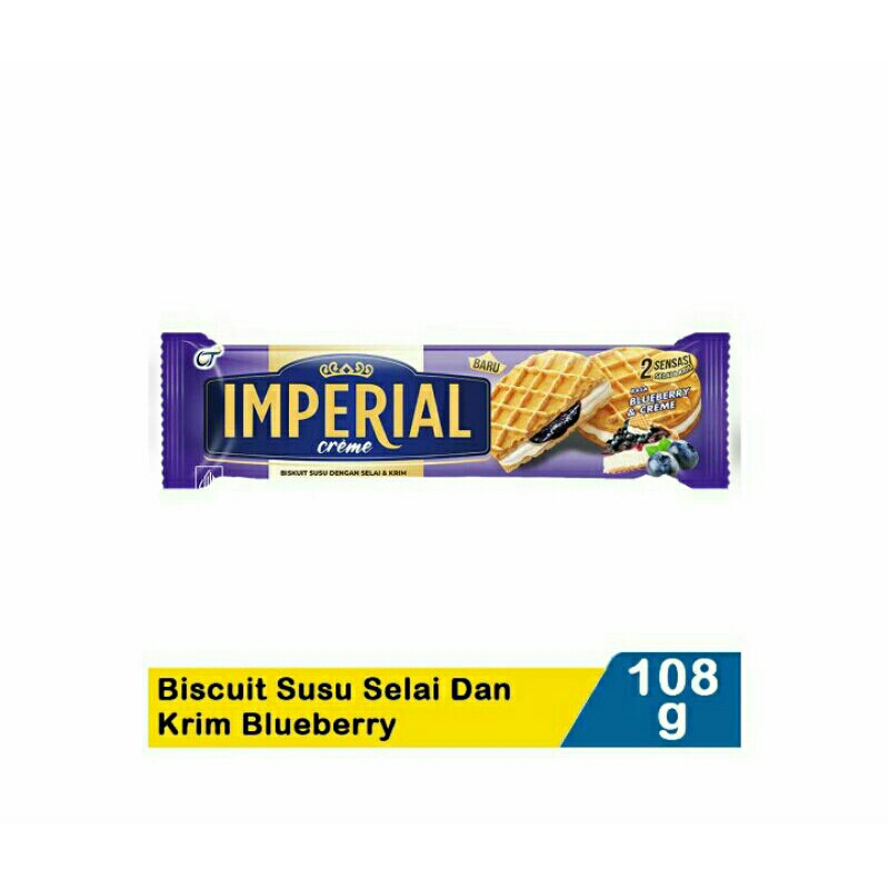 

Imperial Biscuit Susu Selai Dan KrimBlueberry 108G