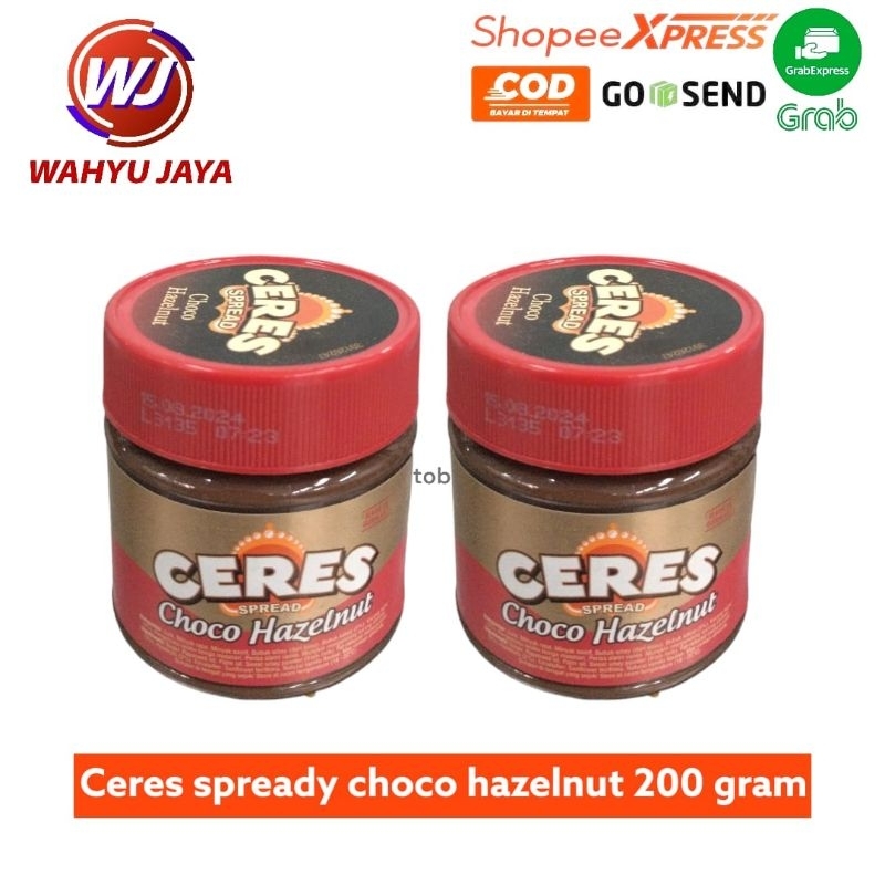 

ceres spread choco hazelnut 200 gram